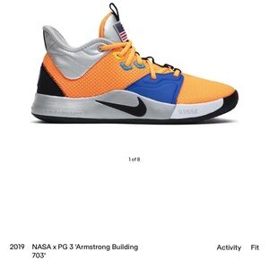 Nike PG NASA like new with box